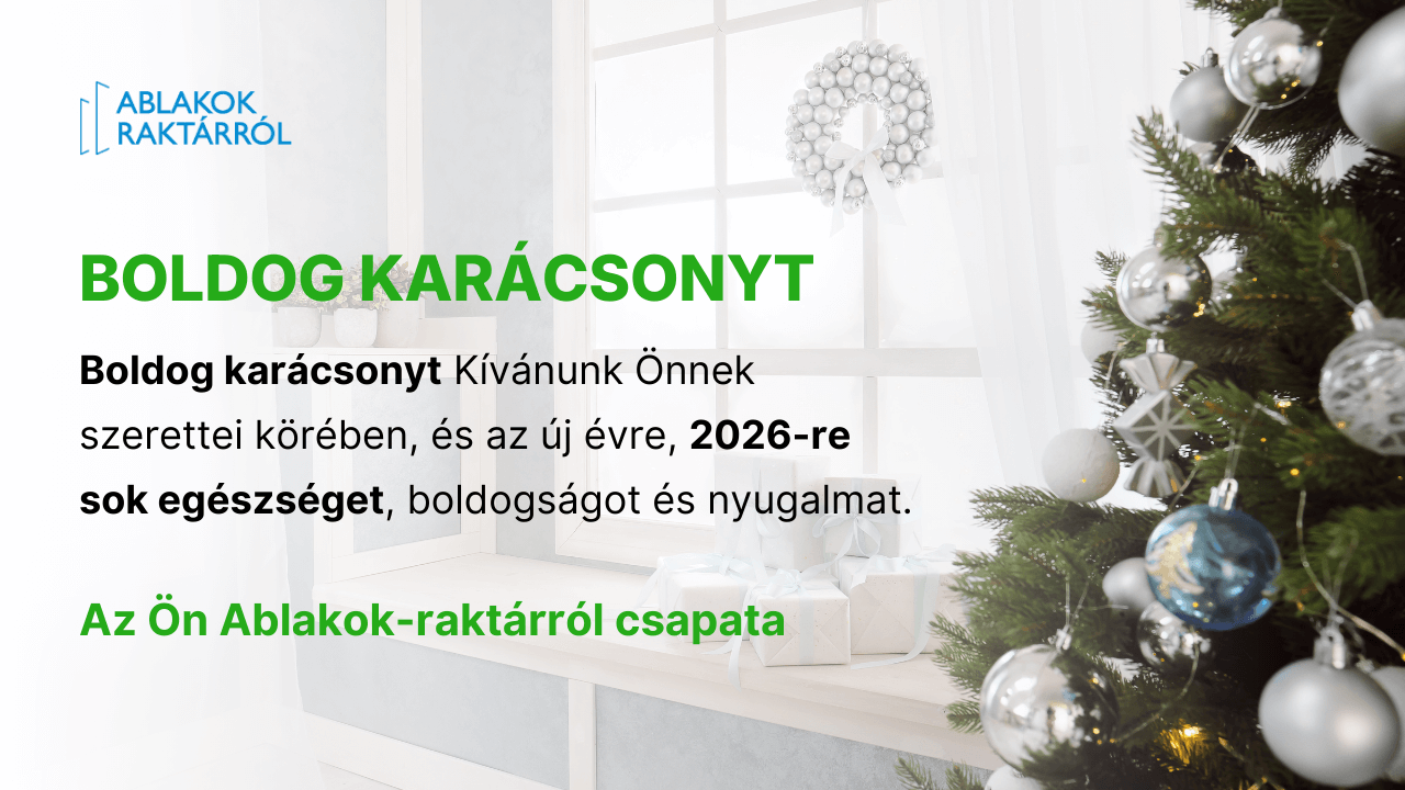 Vánoční přání od e-shopu Skladová-okna.cz