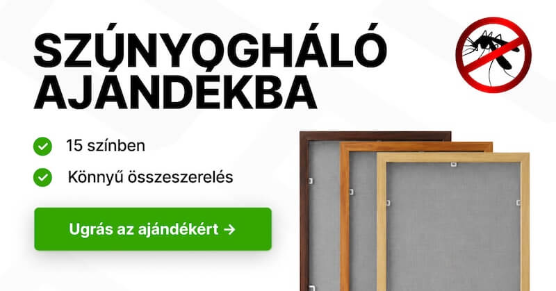 INGYENES rovarhálók az ablakokhoz