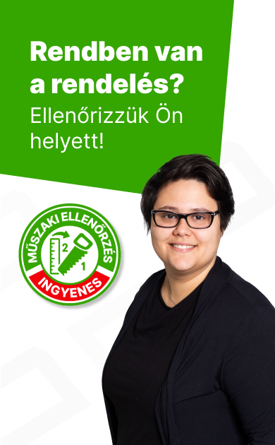 INGYENES műszaki rendelésellenőrzés