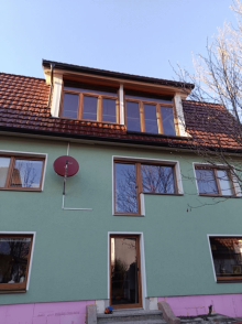 A Winchester dekoráció ablakainak nézete