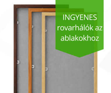 Szeptemberi akció: INGYENES rovarhálók az ablakokhoz
