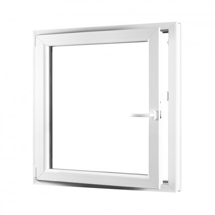 PREMIUM egyszárnyú műanyag ablak, bukó-nyíló balos 950 x 1100