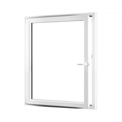 REHAU Smartline+ egyszárnyú műanyag ablak, bukó-nyíló balos 1150 x 1540