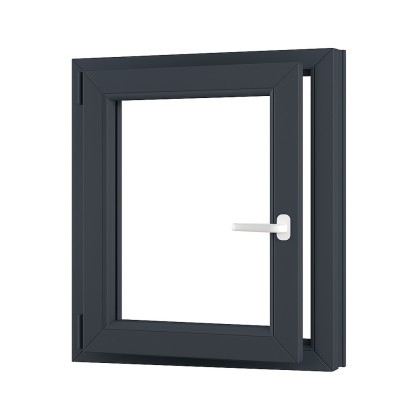 OLIMPIA 60 AD Egyszárnyú műanyag pinceablak - balos