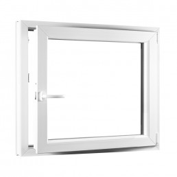 REHAU Smartline+ egyszárnyú műanyag ablak, bukó-nyíló jobbos 950 x 900