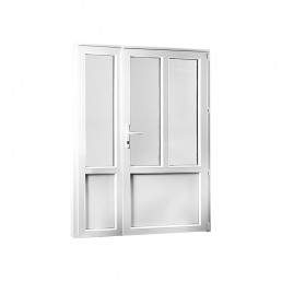 PREMIUM kétszárnyú mellékbejárati ajtó, jobbos 1480 x 2080