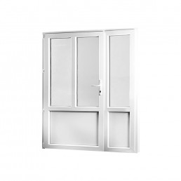 PREMIUM kétszárnyú mellékbejárati ajtó, balos 1580 x 2080