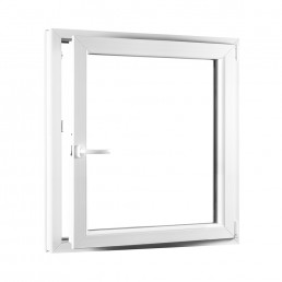 PREMIUM egyszárnyú műanyag ablak, jobbos bukó-nyíló 950 x 1100
