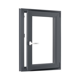 OLIMPIA 60 AD Egyszárnyú műanyag pinceablak - jobbos